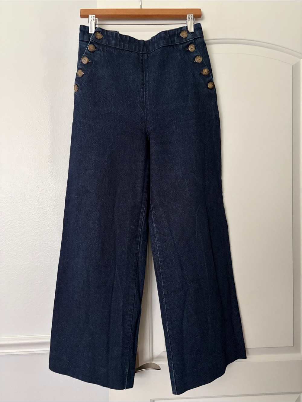 Sezane Marino denim Trousers